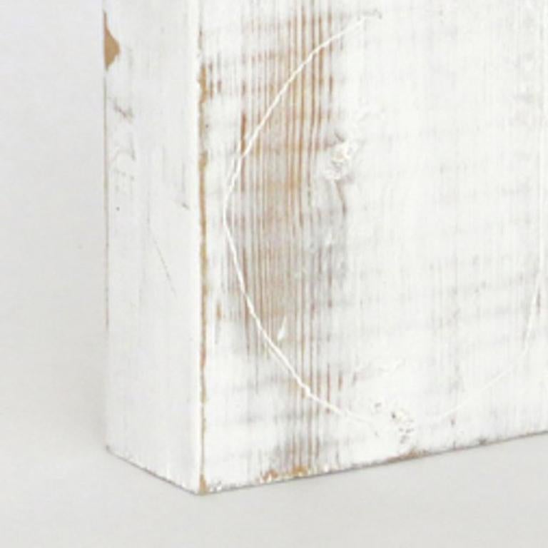 Diane Englander, White and Wood XIV, 2015, Wood, Mixed Media For Sale 2