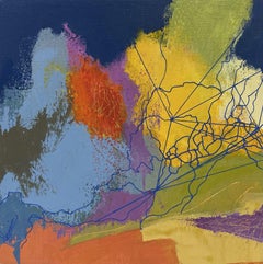 ItinÃrance 1, Técnica mixta sobre lienzo