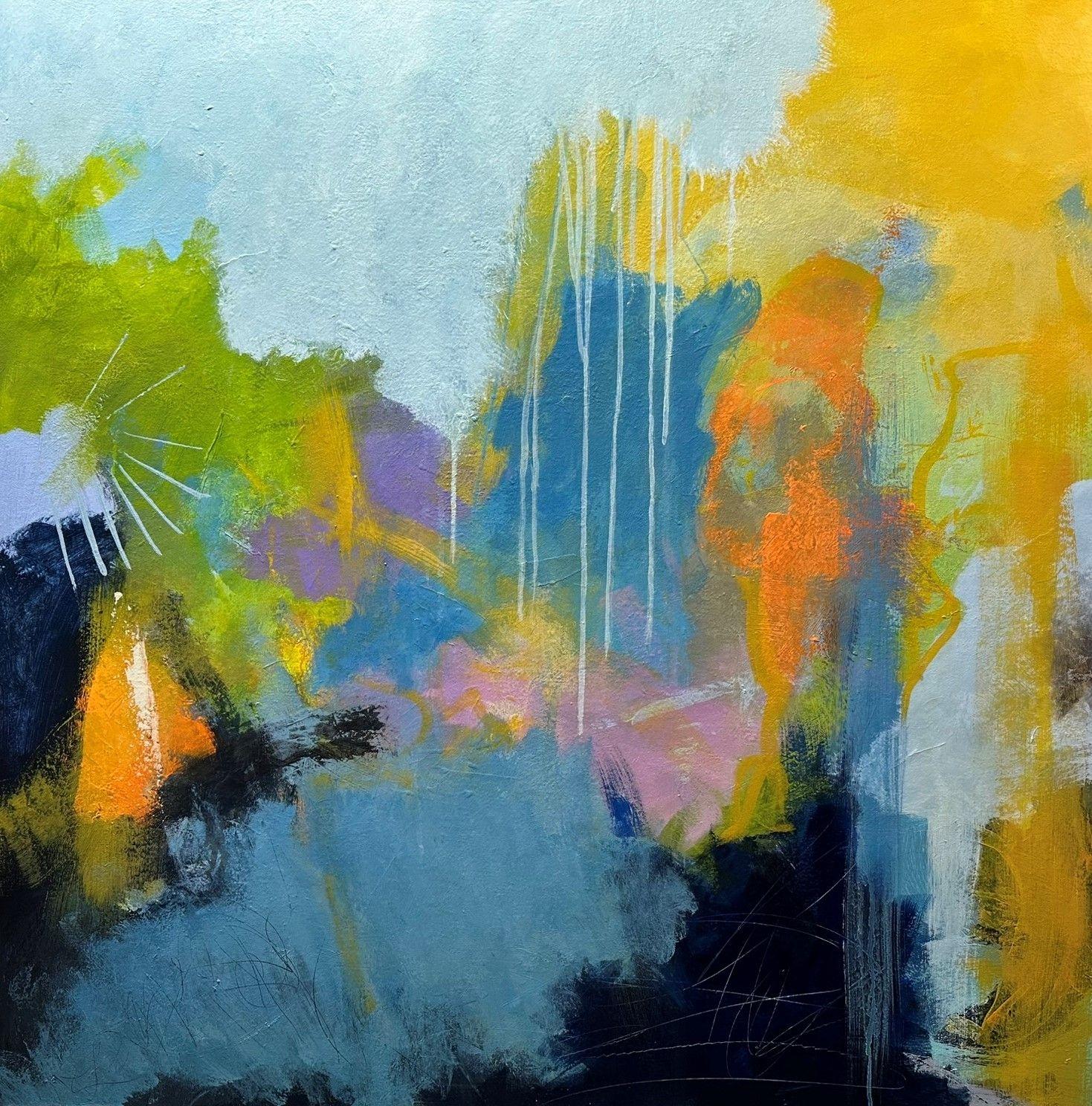 Ciel de fÃCvrier, Pittura, Acrilico su tela - Painting di Diane Fournier