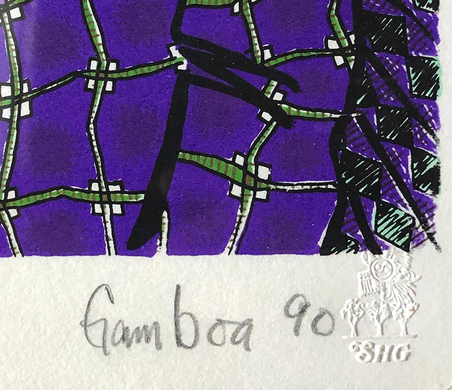 Little Gold Man - Print by Diane Gamboa