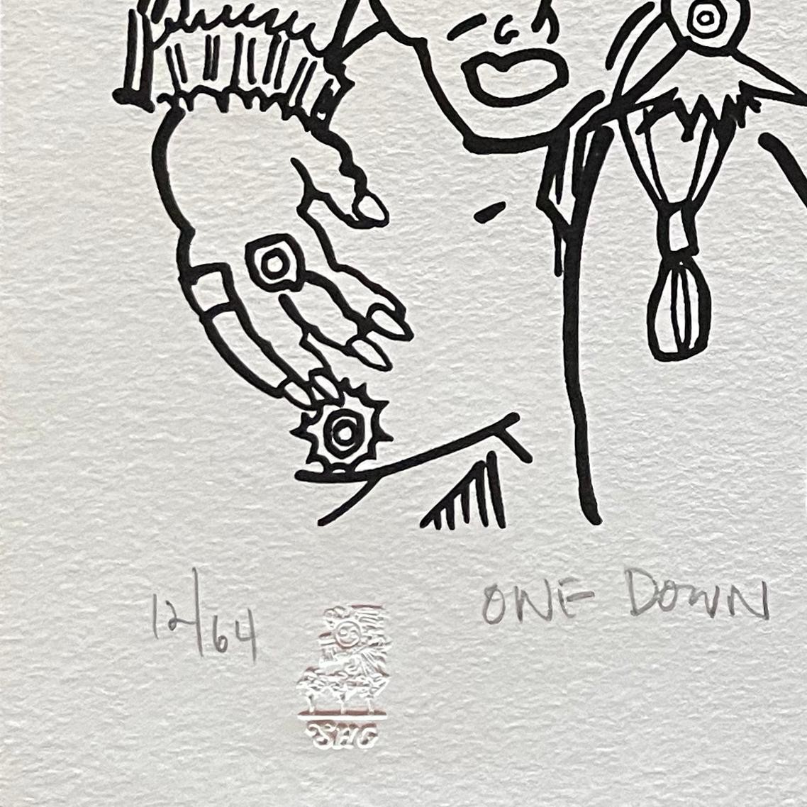 One Down, par Diane Gamboa en vente 2