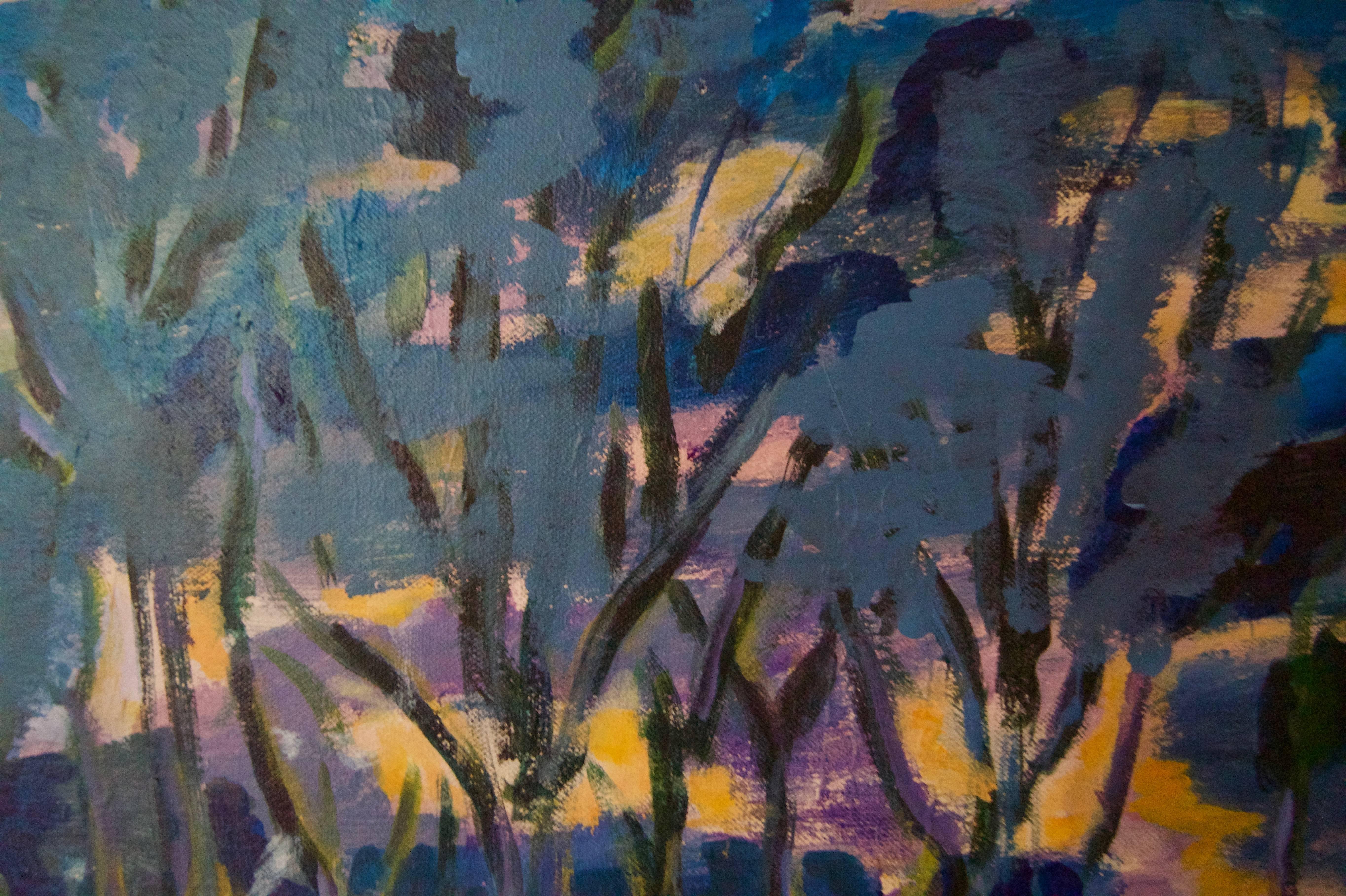 impressionist painting trees