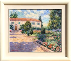 Ceivez Garden, Oil Painting by Diane Monet