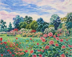Soñar, óleo impresionista de Diane Monet
