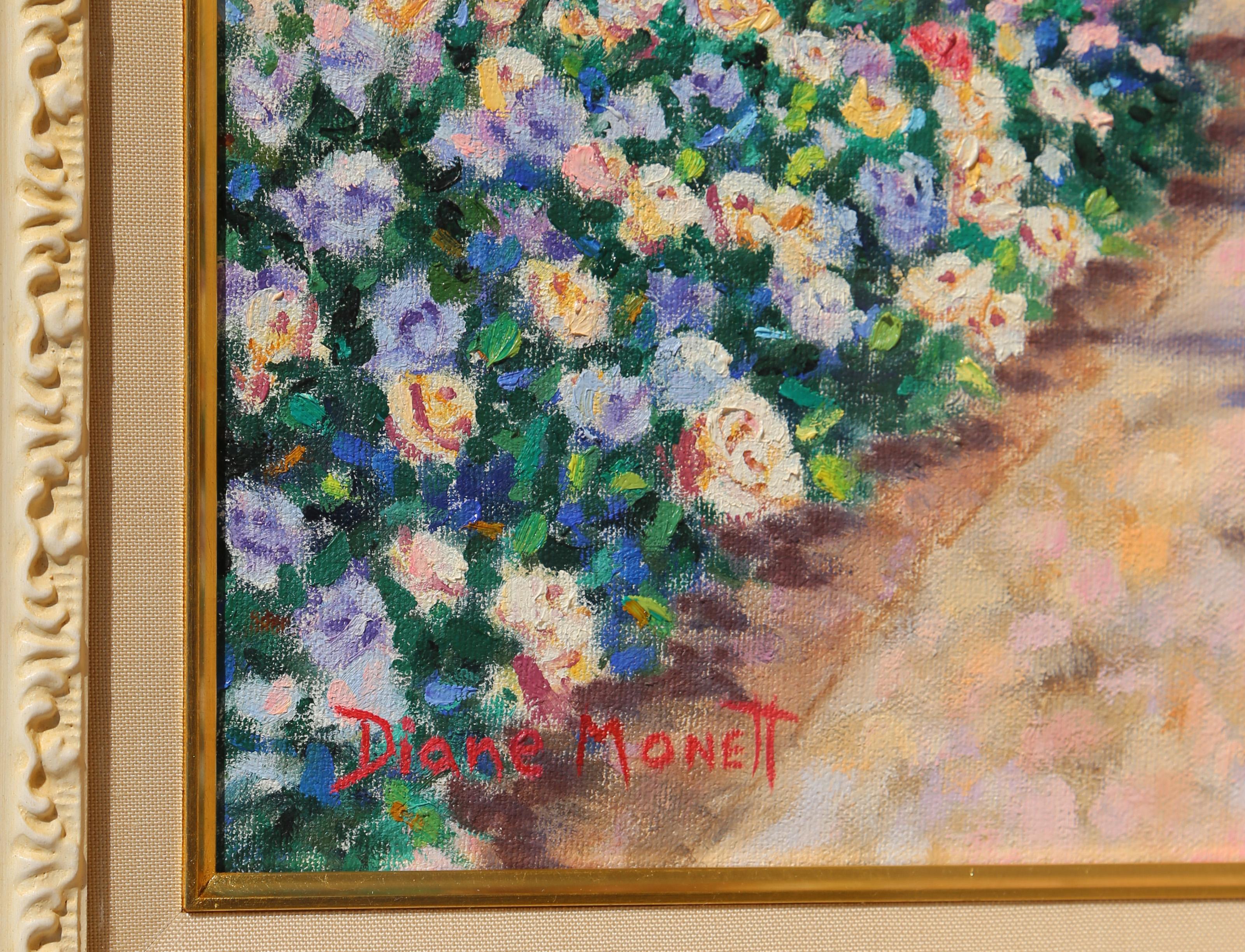 Lugar para soñar, óleo impresionista de Diane Monet en venta 1