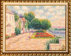 Roche-Guyan, óleo impresionista de Diane Monet