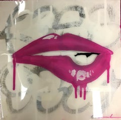 Lip Painting - Hot Pink