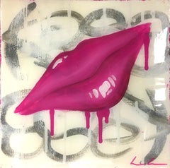 Lip Painting - Hot Pink