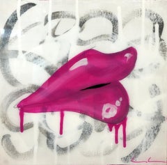 Lip Painting - Hot Pink