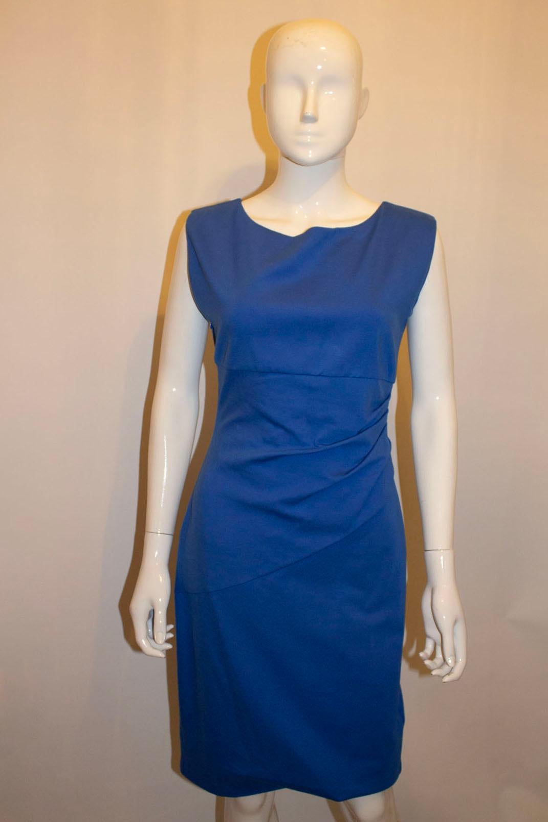 Diane Von Furstemberg ( DVF)  Blue  Dress In Good Condition For Sale In London, GB