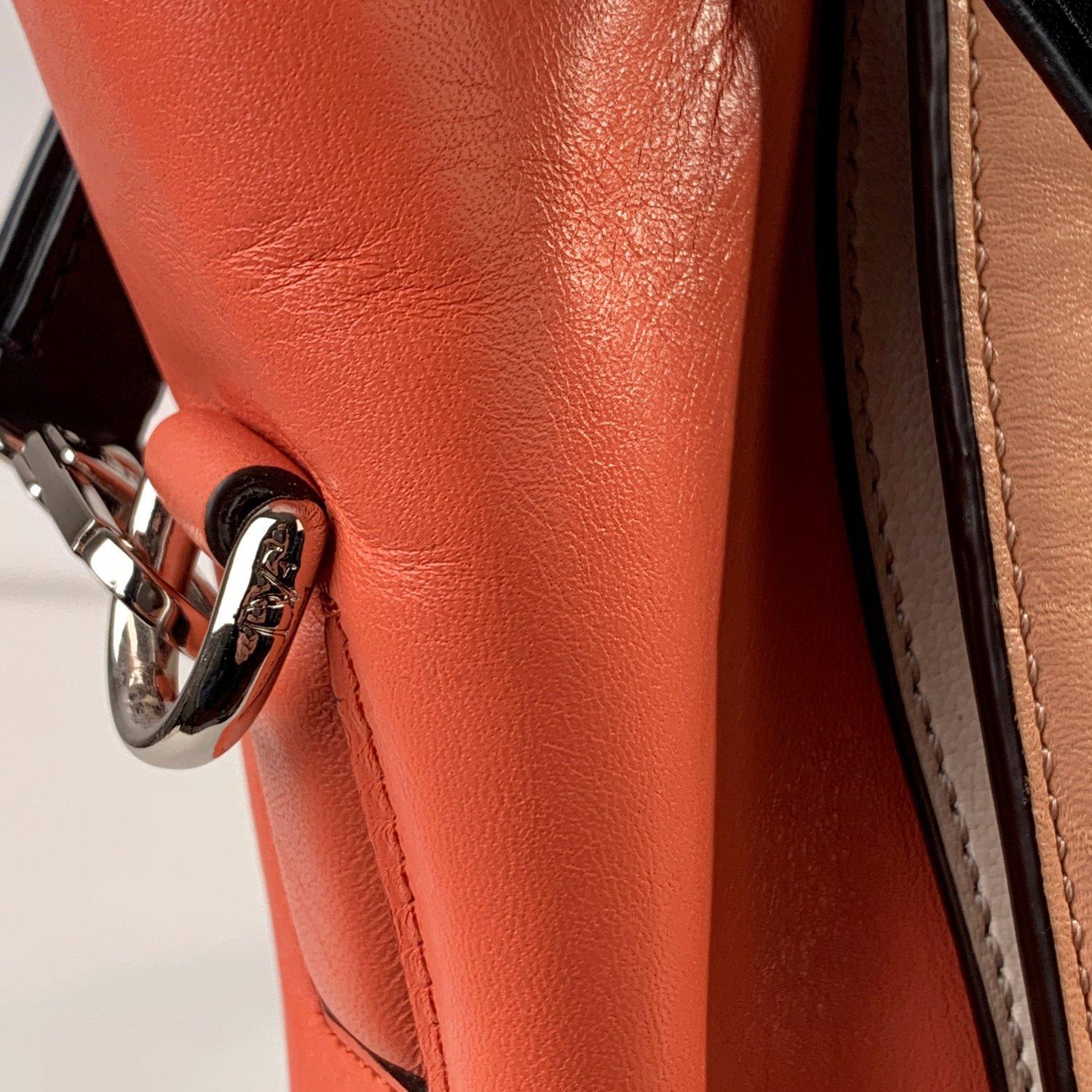 Diane Von Furstenberg 440 Small Colorblock Satchel Bag 5