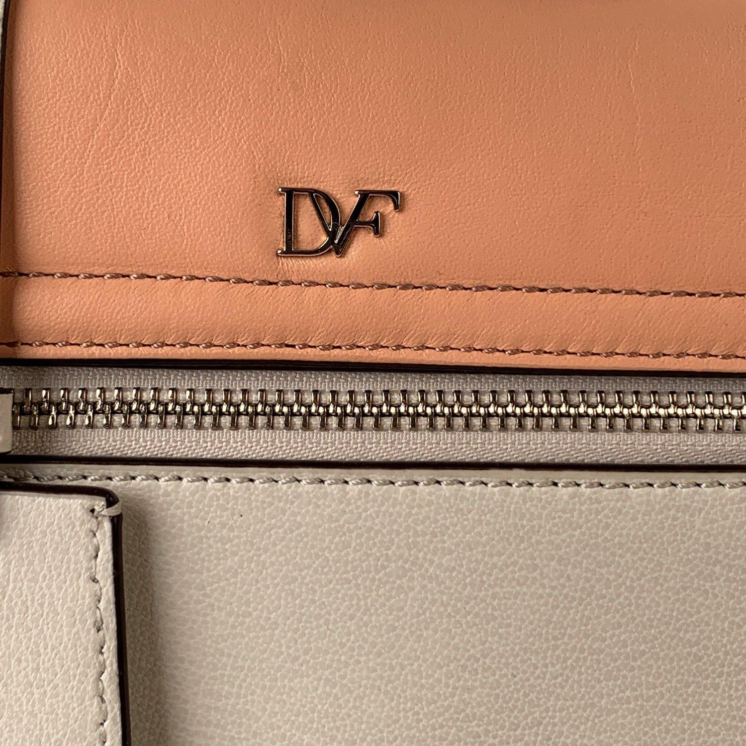 Diane Von Furstenberg 440 Small Colorblock Satchel Bag 2