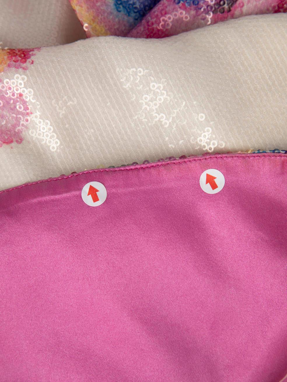 Diane Von Furstenberg Abstraktes Minikleid mit Paillettenbesatz Größe M Damen im Angebot