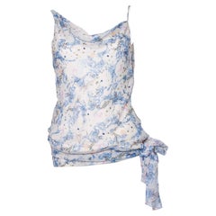 Diane von Furstenberg, Top asimmetrico color crema