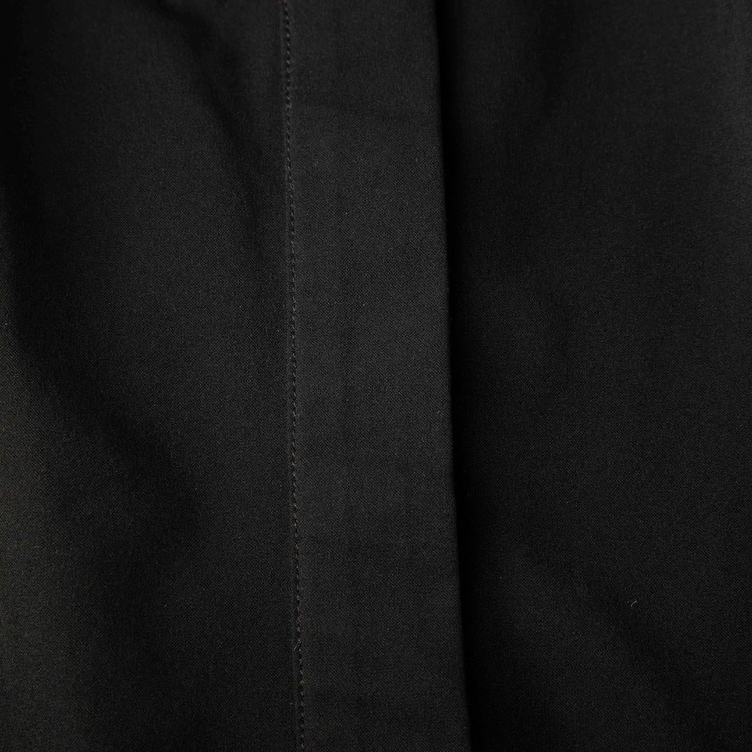 Beige Diane Von Furstenberg - Robe noire à boutons et longueur genou, taille S en vente