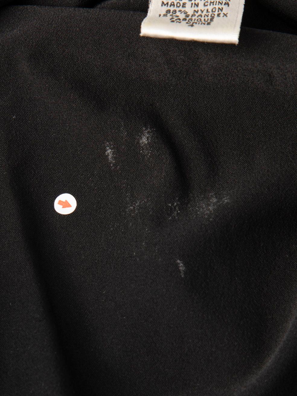 Diane Von Furstenberg - Robe noire à boutons et longueur genou, taille S en vente 3