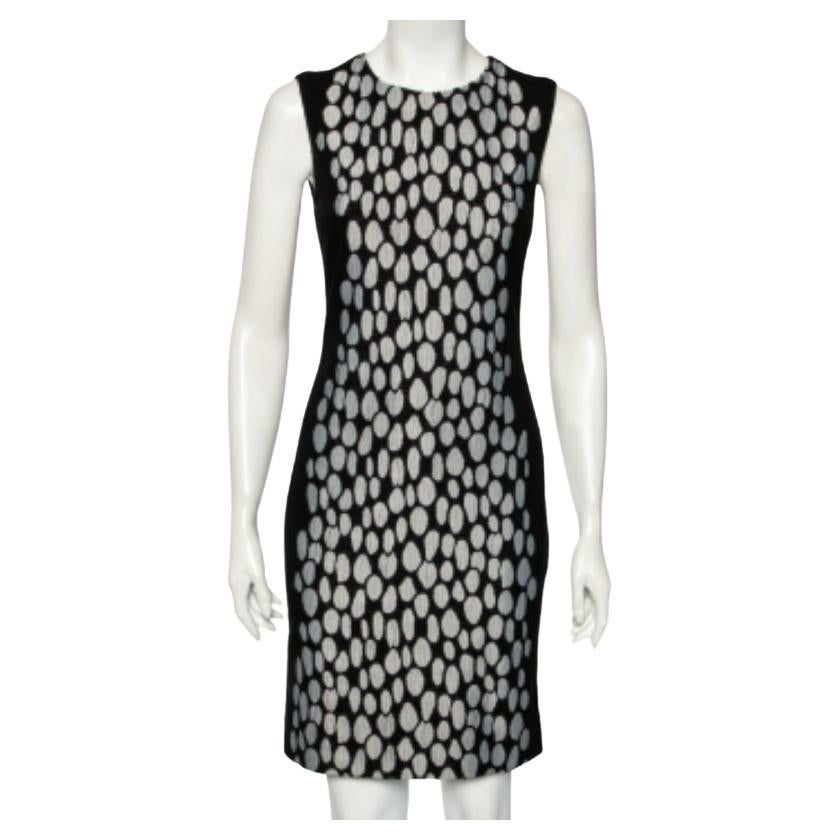 Diane von Furstenberg - Robe Tilda en maille et empiècements texturés - Noir S