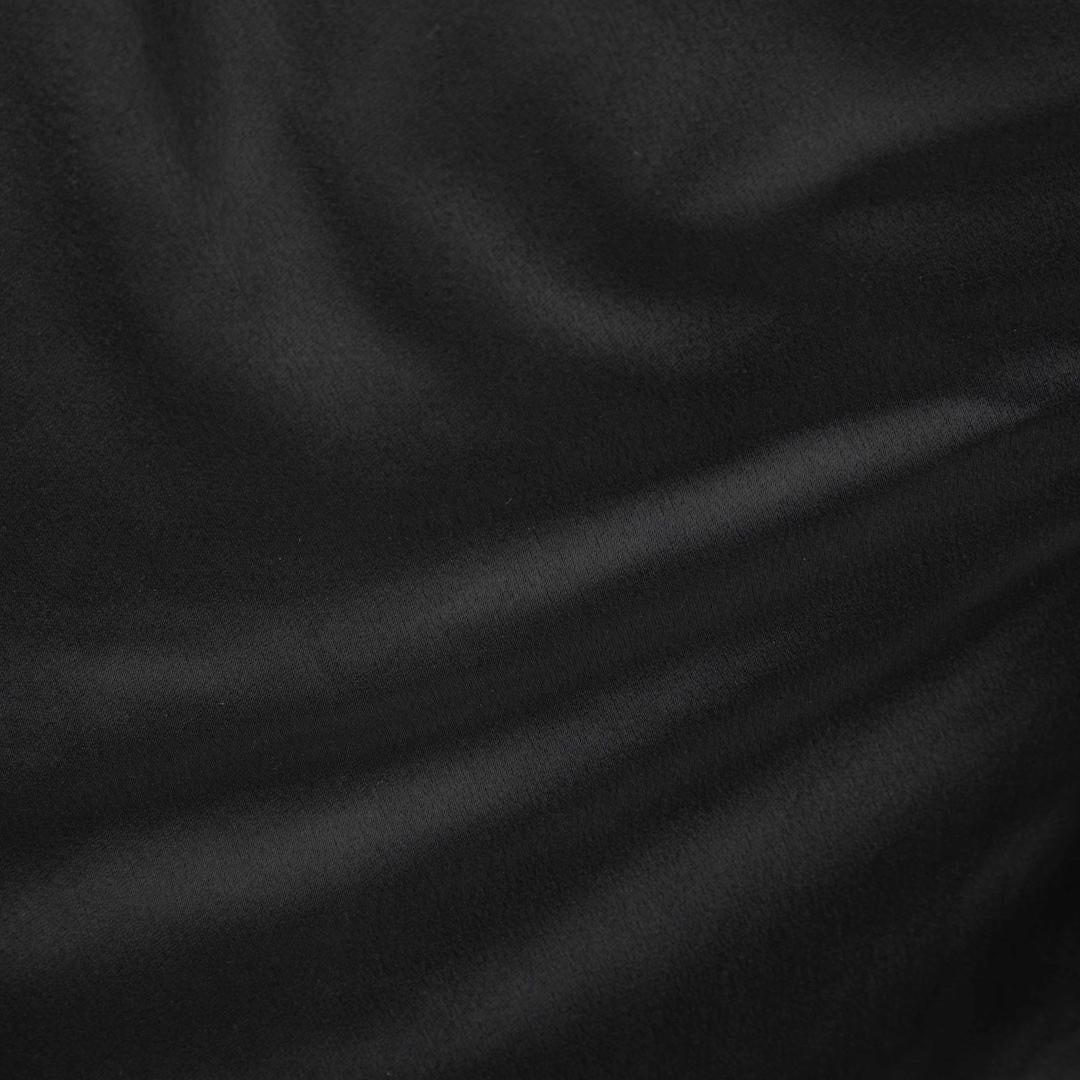Blazer à panneaux en satin noir Diane von Furstenberg Taille XXS Bon état - En vente à London, GB