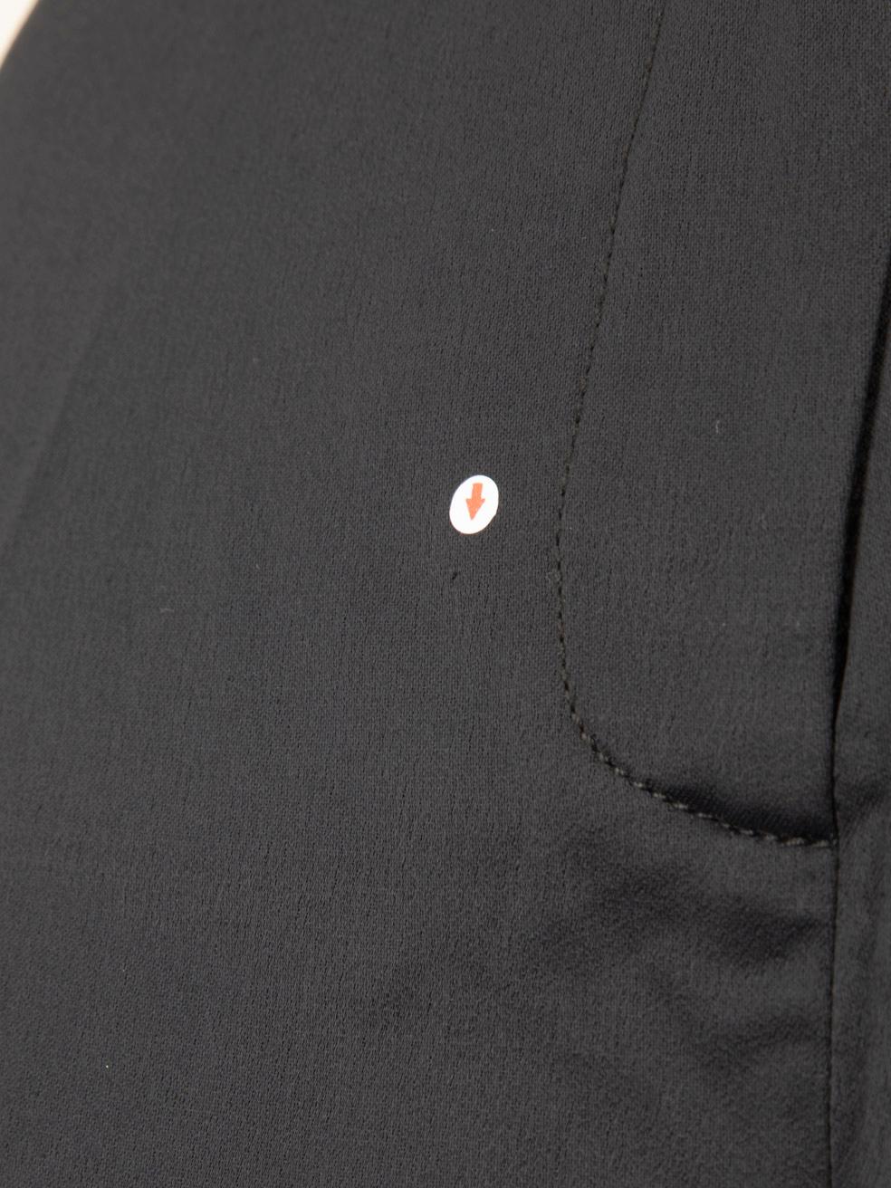 Diane Von Furstenberg Black Wide Trousers Size M For Sale 3