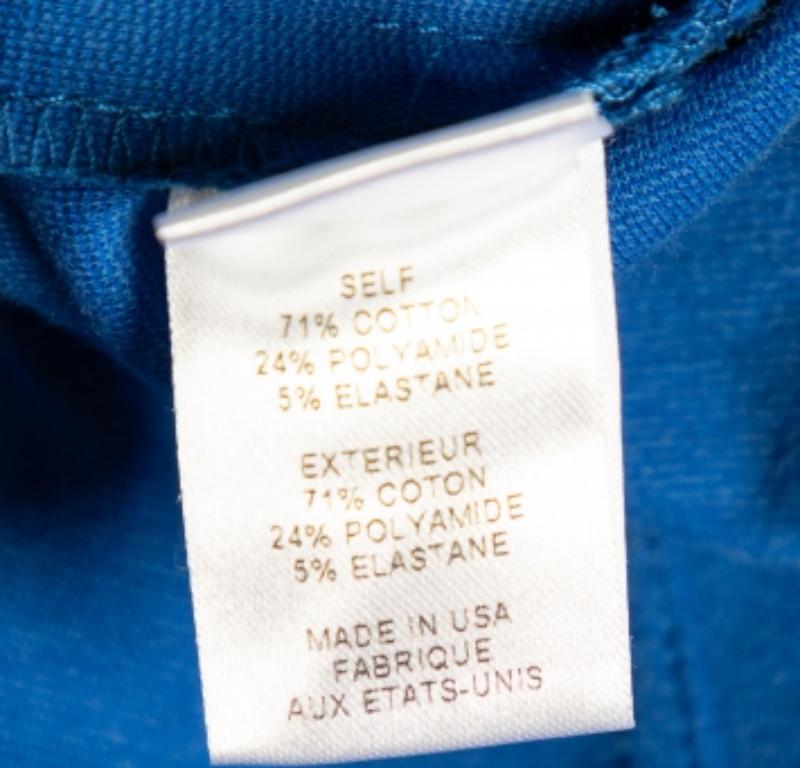Diane von Furstenberg Falda Courgarette de Punto de Algodón Azul L en Bueno estado para la venta en Dubai, Al Qouz 2