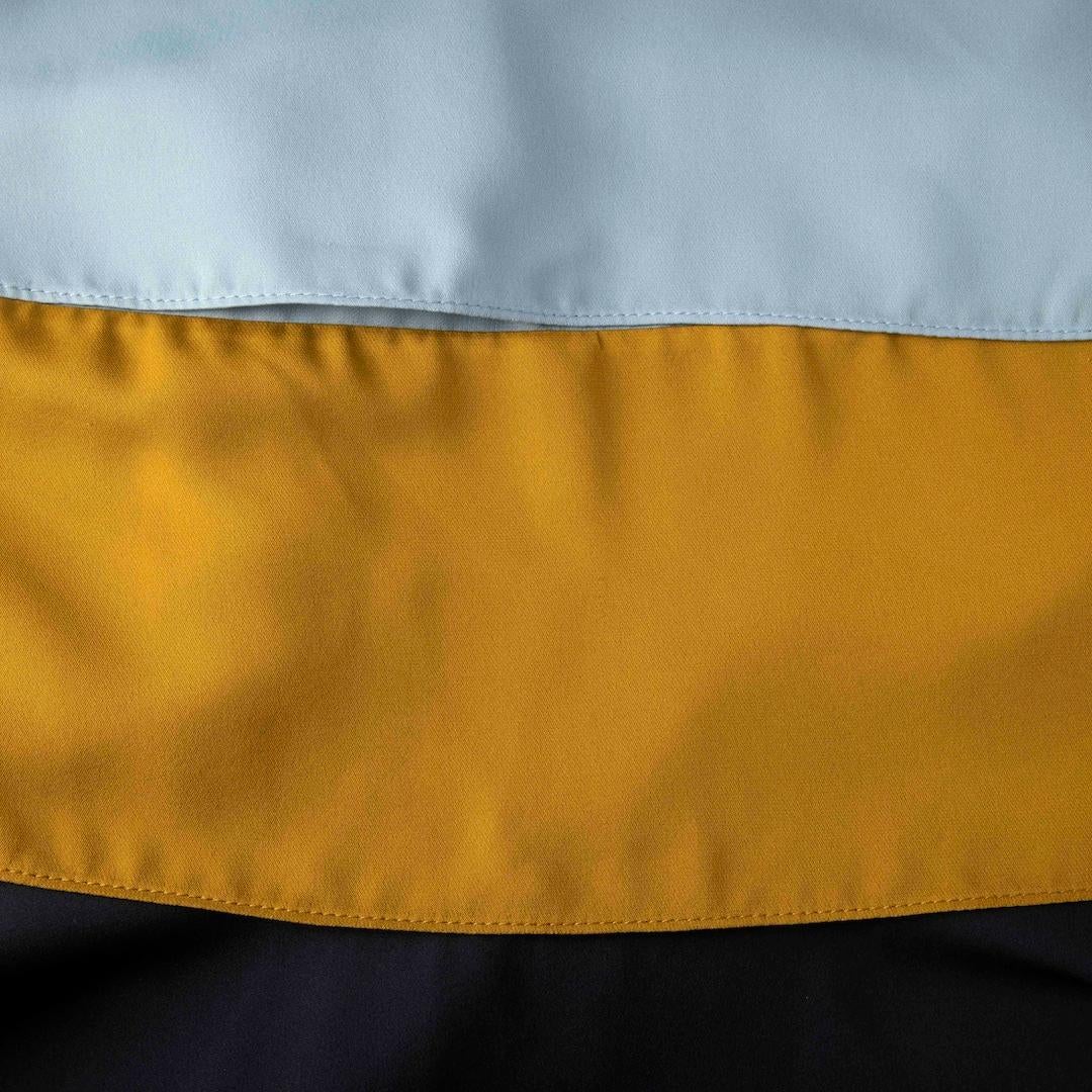 Diane Von Furstenberg Blue Silk Panel Detail Dress Size S In Good Condition For Sale In London, GB