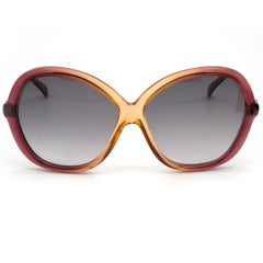 Diane von Furstenberg Schmetterling vintage Sonnenbrille:: Frankreich 70er Jahre