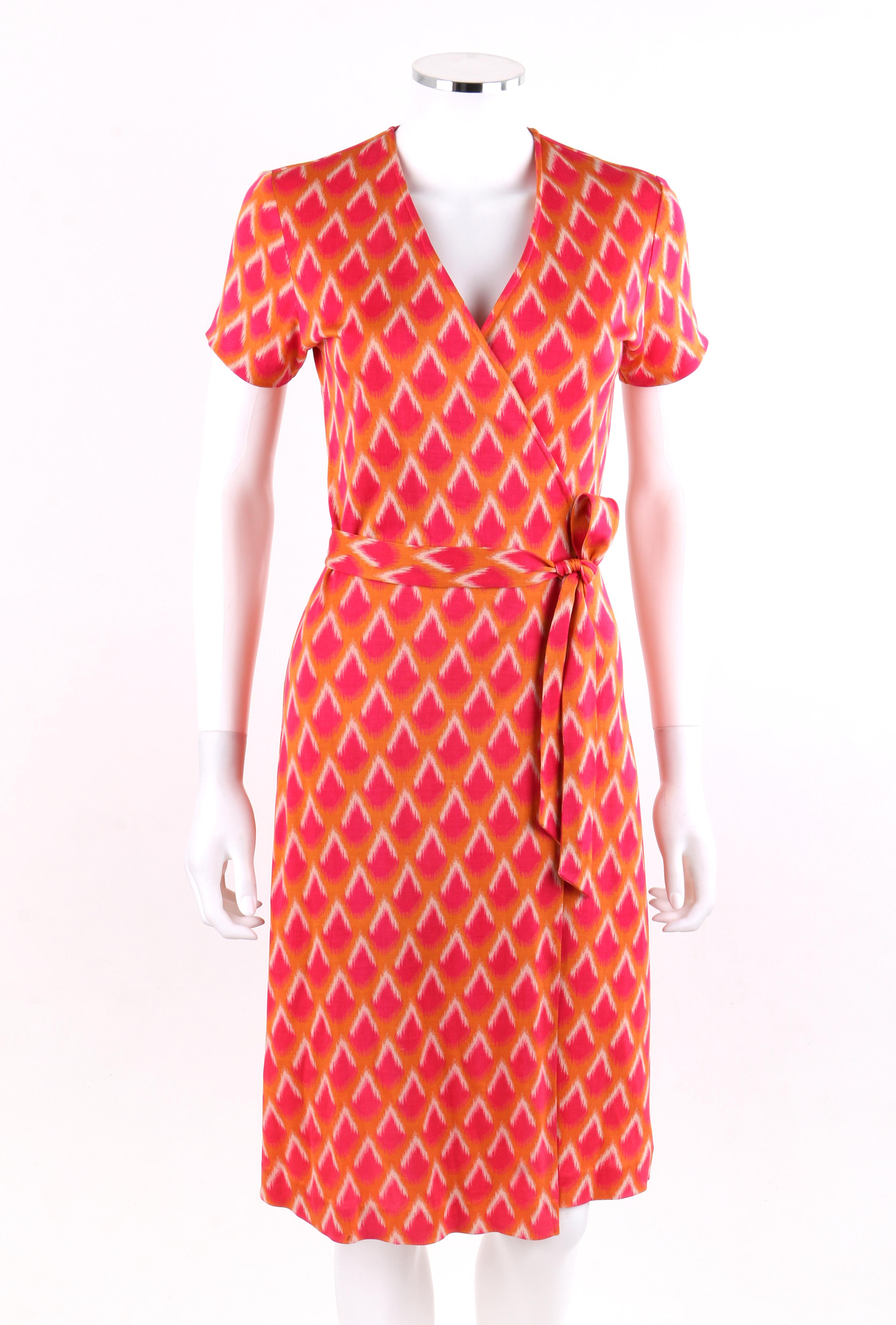 diane von furstenberg dionise abstract silk dress