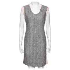 Diane von Furstenberg - Robe Katherine en crêpe et tweed à empiècements colorés M