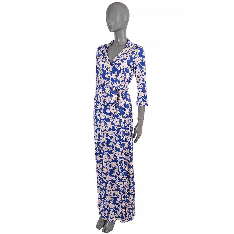 dvf blue lace dress Sana Dress main image 0