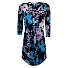 Diane Von Furstenberg Floral Silk Dress