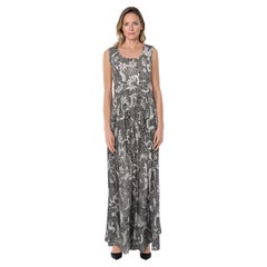 Diane Von Furstenberg Floral Sleeveless Maxi Dress Size M