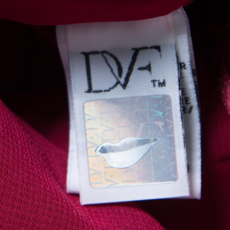 Diane Von Furstenberg Garnet Sequined Sleeveless Brenndah Dress M 2