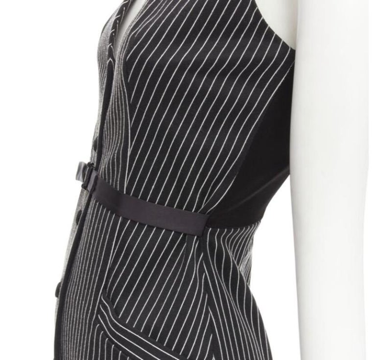 diane von furstenberg dress black and white Elegant A-line V-neck Spaghetti Straps Black Satin Long Prom Dresses,P –  Musebridals main image 1