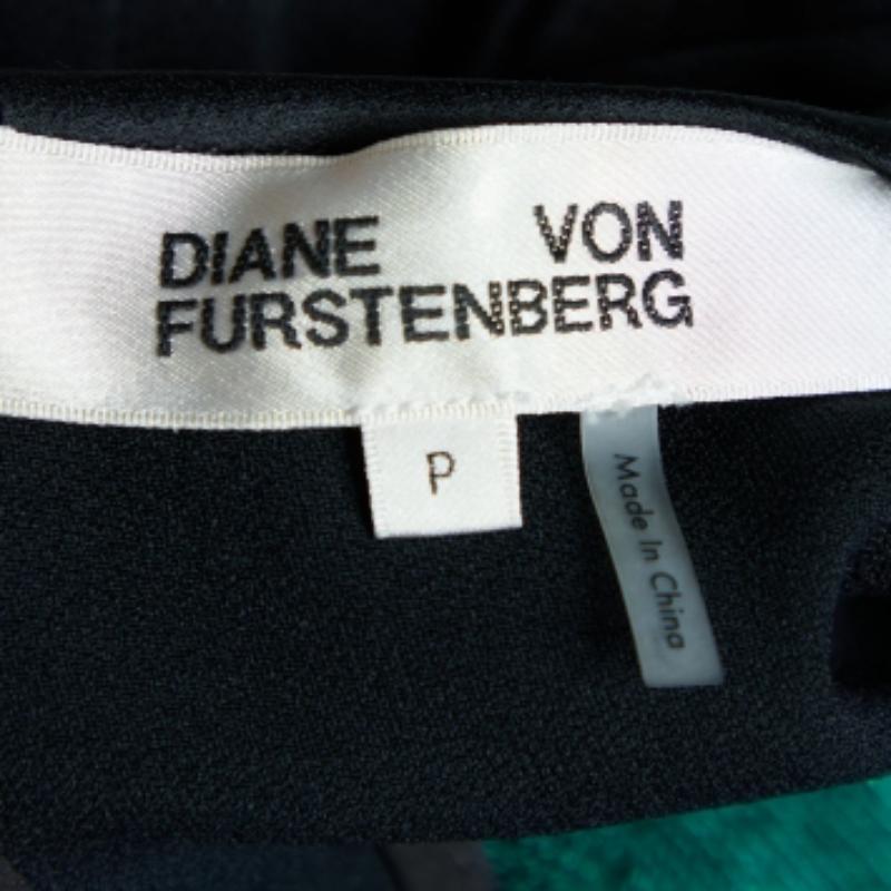 Camiseta de tirantes con lentejuelas Diane von Furstenberg Verde P en venta 1