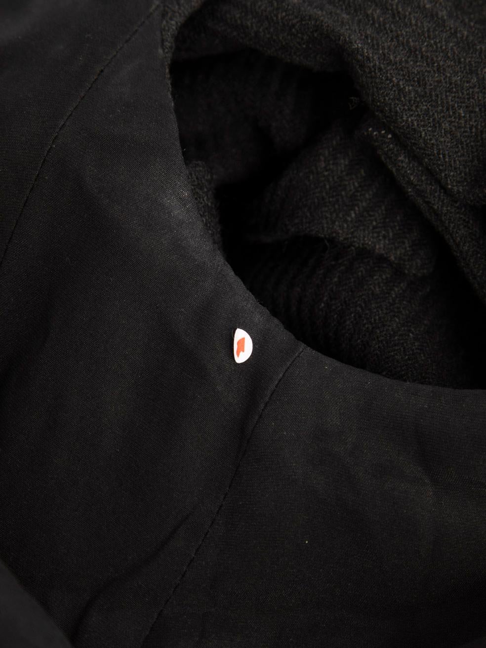 Diane Von Furstenberg - Robe portefeuille grise en laine longueur genou, taille M en vente 1