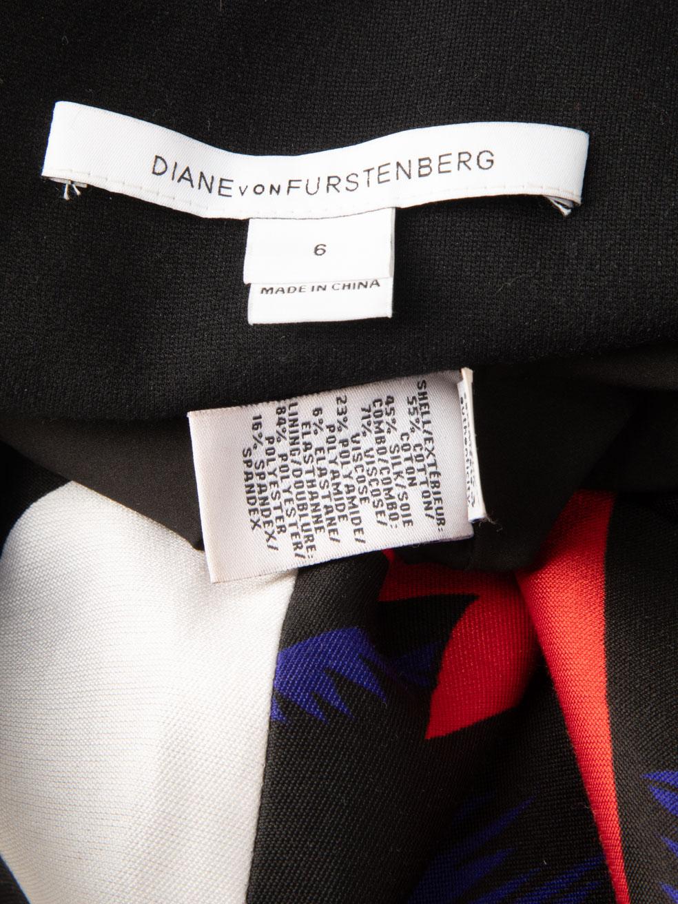 De las mujeres Vestido floral hasta la rodilla Diane von Furstenberg Talla M en venta