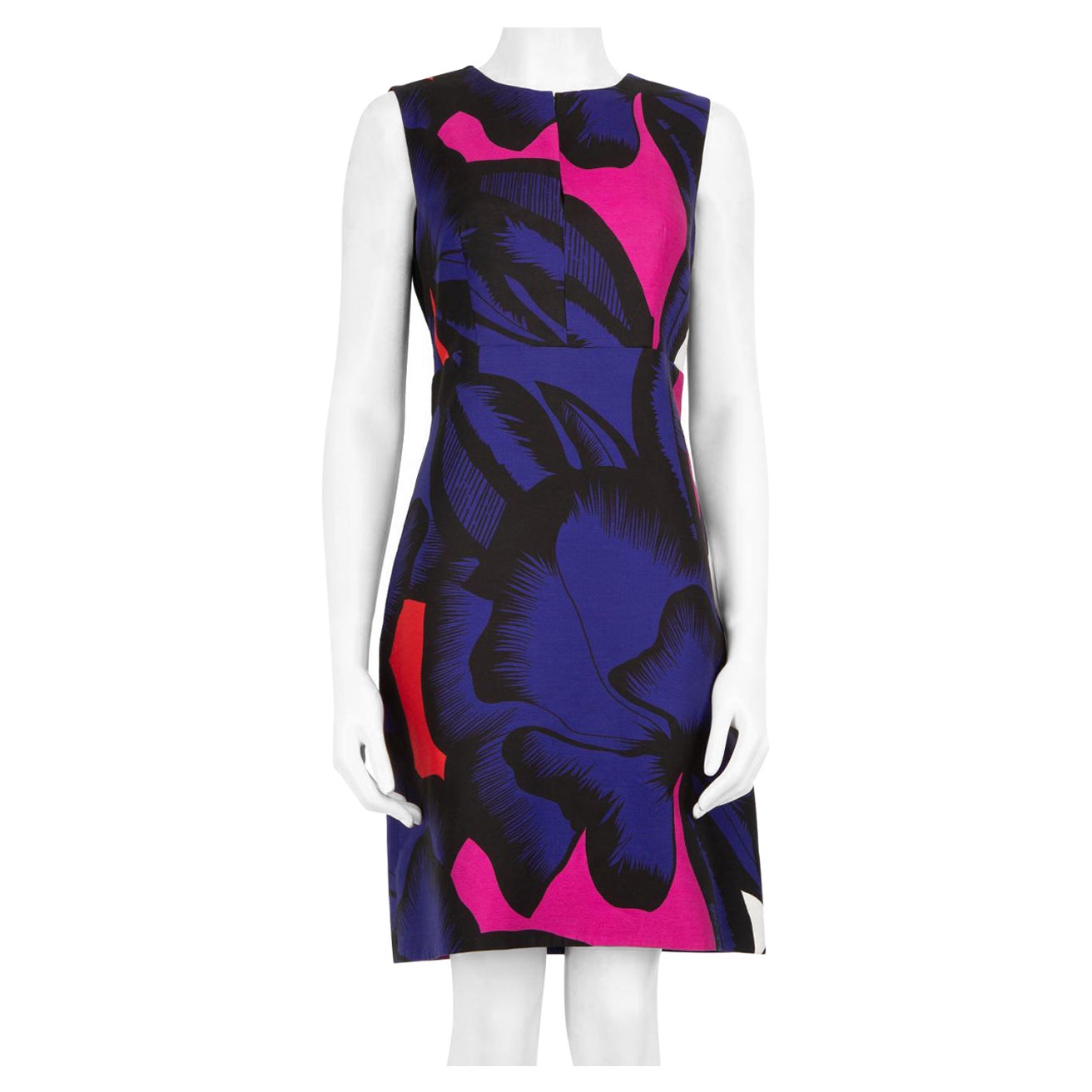 Diane Von Furstenberg - Robe à fleurs longueur genou, taille M