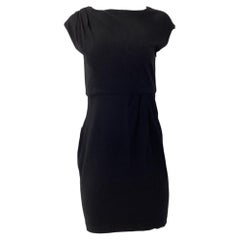 Diane Von Furstenberg Marcona-Kleid aus schwarzer Viskose