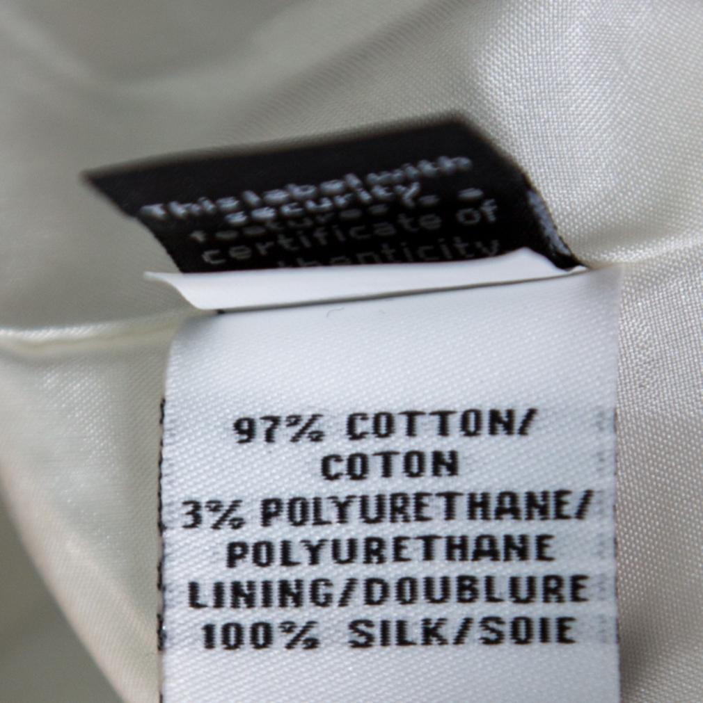 Diane Von Furstenberg Monochrome Printed Cotton Clyde Mini Skirt S 2