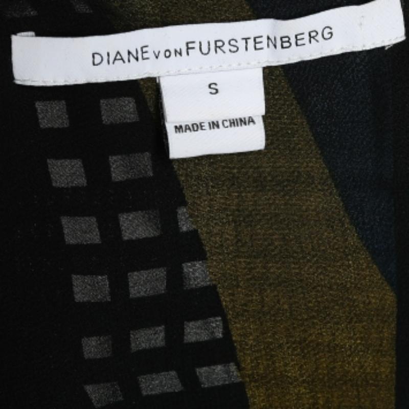 Donna Diane von Furstenberg - Top in seta impreziosito da paillettes - S in vendita