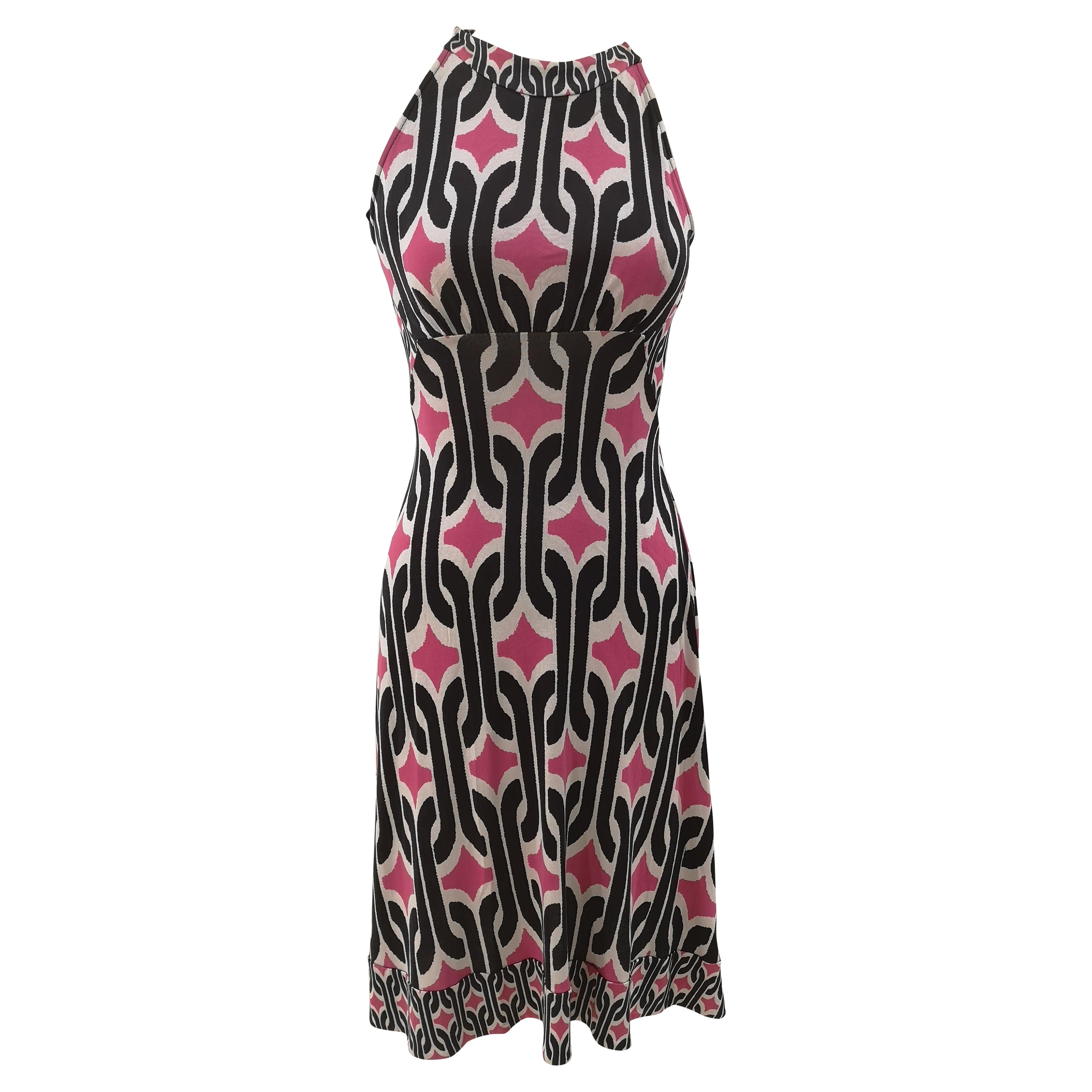 Diane Von Furstenberg Mehrfarbiges Kleid