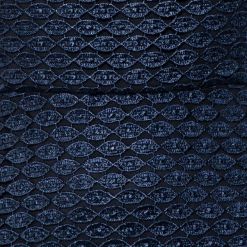 Women's Diane Von Furstenberg Navy Blue Kinchu SG Lace Dress S For Sale