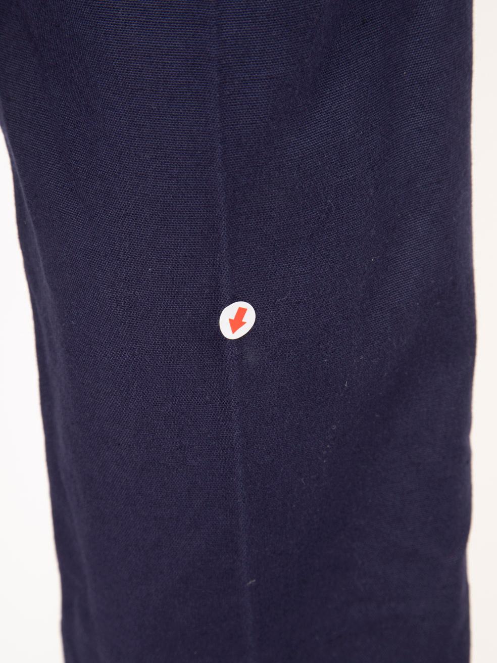 Pantalones recortados Diane von Furstenberg azul marino talla L en venta 2