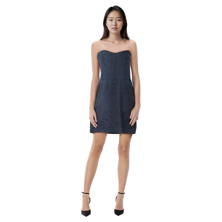 summer dress linen Boden Women's Ivy Placket Linen Midi Dress in Blue