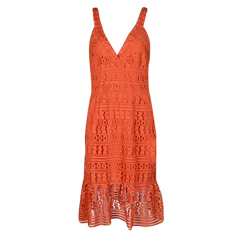 tiana orange dress