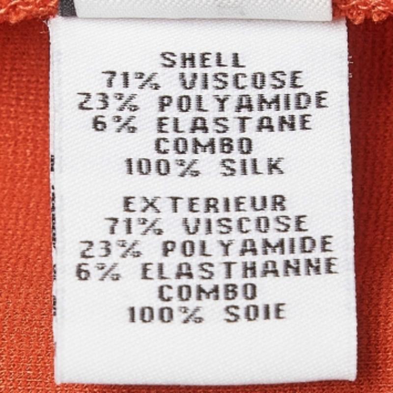 Donna Diane von Furstenberg - Gonna a tubino Esme in maglia arancione M. in vendita