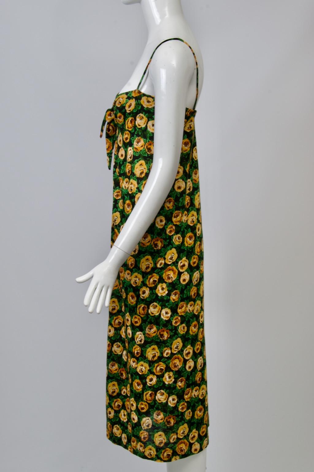Diane von Furstenberg Print Maxi Dress with Shawl For Sale 1