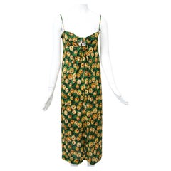 Robe longue imprimée Diane von Furstenberg avec châle
