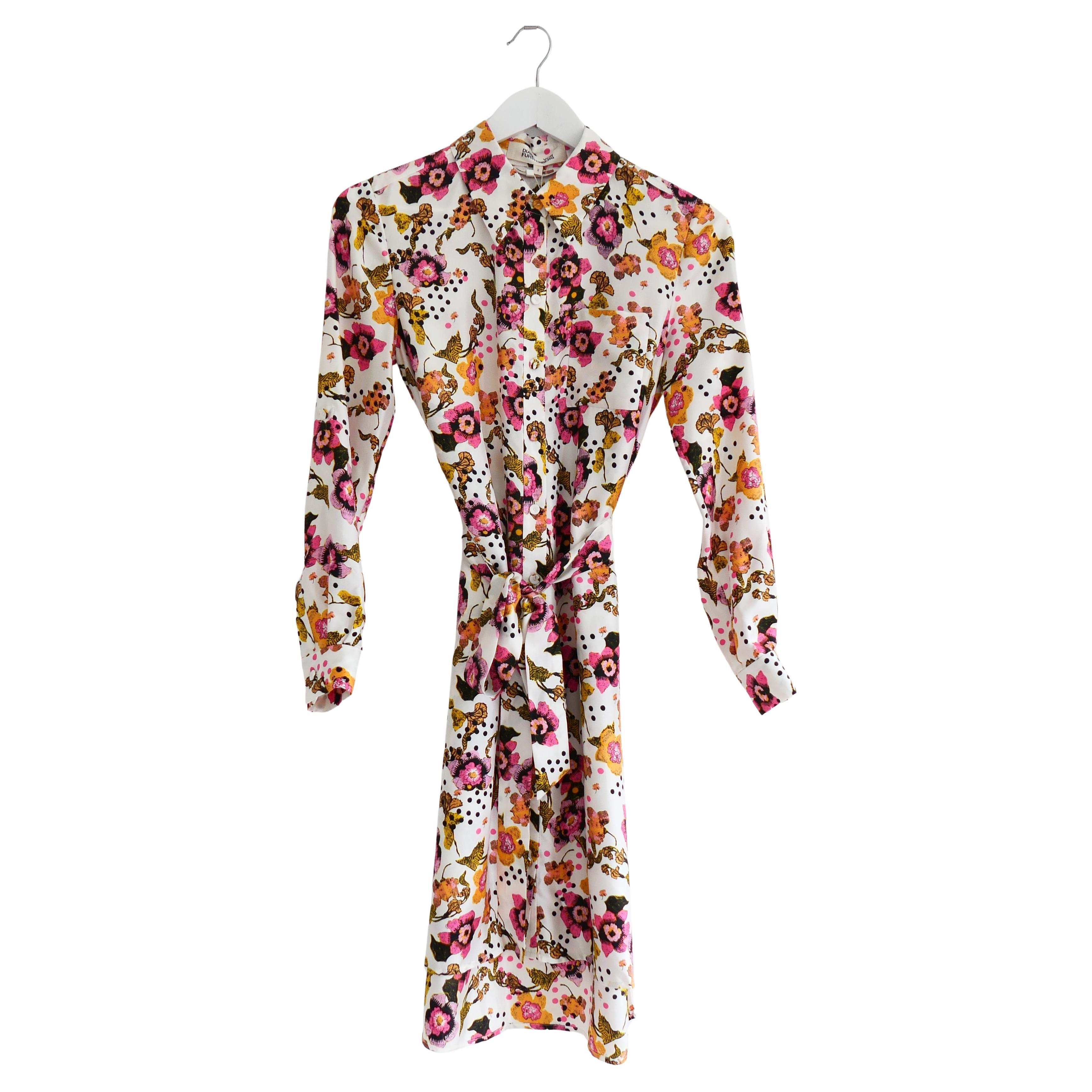 Diane von Furstenberg - Robe à fleurs Prita en vente
