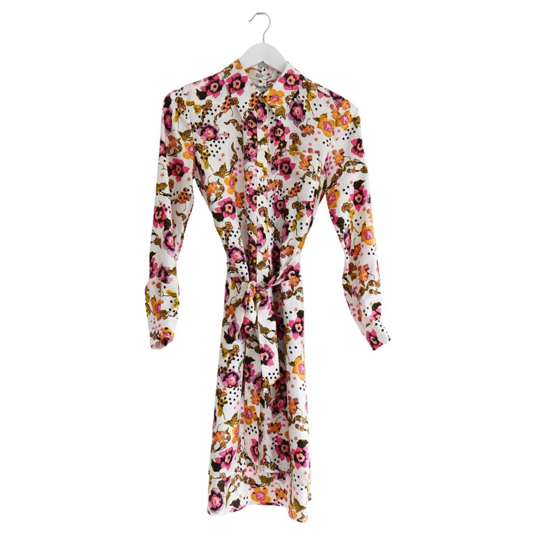 diane von furstenberg floral silk dress DIANE VON FURSTENBERG Hallie draped floral-print silk-jersey midi dress